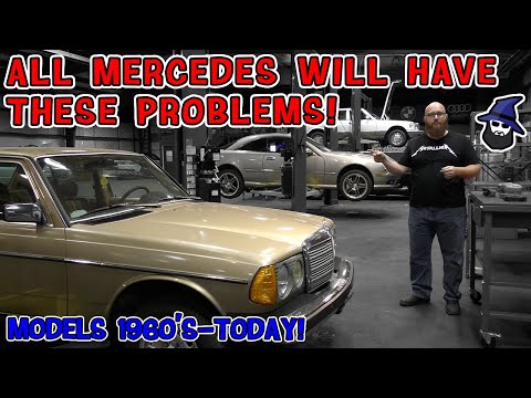 ALL Mercedes Benz will have these problems! The CAR WIZARD shows common problems from '60's to today