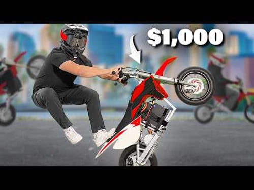 I Built the CHEAPEST Mini Moto