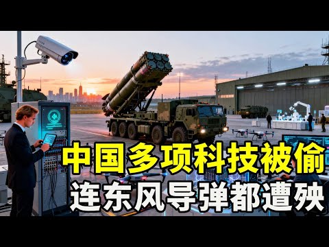 中国多项科技被偷?连东风导弹都遭殃,盘点被西方盯上的中国科技!【硬核熊貓說】#科学教育 #科普知识 #科学普及