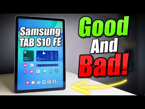 Samsung Galaxy Tab S10 FE Pros & Cons - GOOD, BAD & UGLY!
