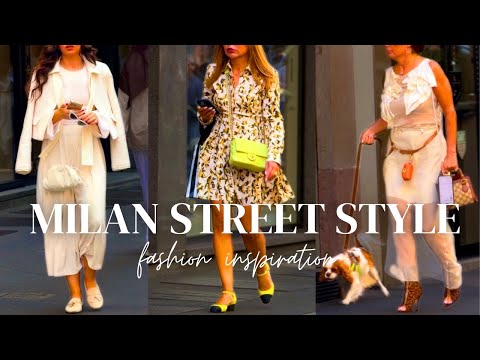 Best Street Style Moments✨Stylish Fall Outfits, Trendy Looks & Inspiring Fashion from Milan