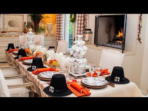 Thanksgiving Table Settings and Decor ✨
