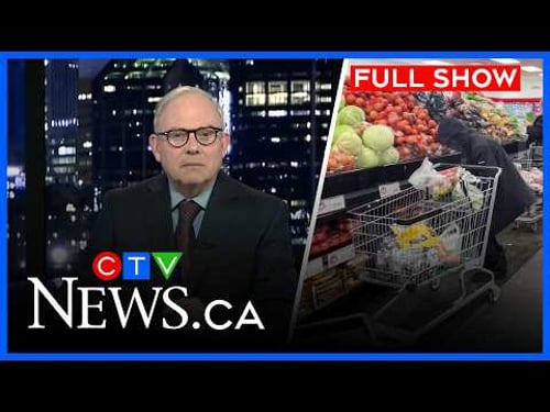 Food inflation soars for the second straight month | CTV News at 6 for Feb. 17, 2026
