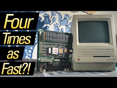 This vintage upgrade made the Mac SE into a MONSTER!