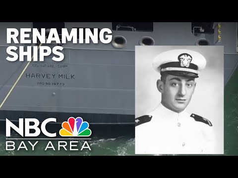 Hegseth orders the name of gay rights activist Harvey Milk scrubbed from Navy ship