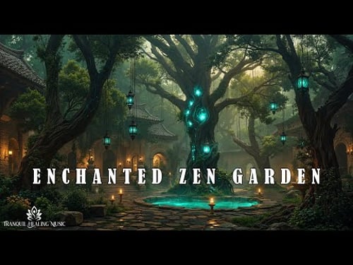 Enchanted Zen Garden | Stress Relief & Recharge Spirit | Tranquil Healing Music for Inner Peace