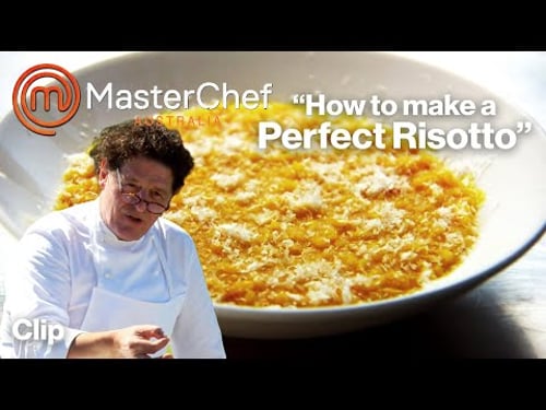 How to make a Perfect Risotto | MasterChef Australia | MasterChef World