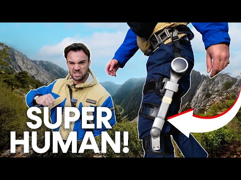 The electric "vehicle" that turns normal people into superhumans | Ascentiz Exoskeleton