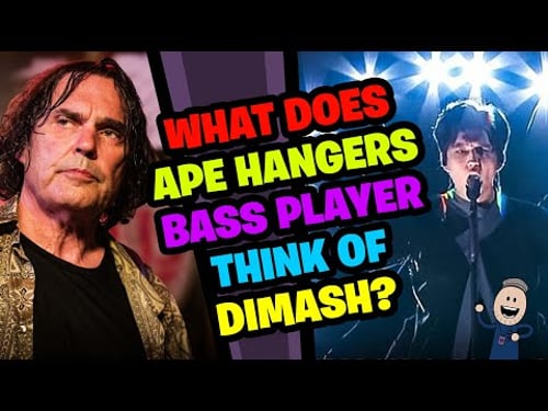 APE HANGERS Bassist Reacts to DIMASH!