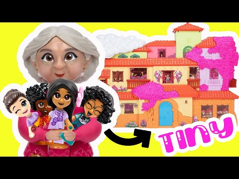 Disney Encanto Mirabel Tiny Transformation with Isabela, Luisa, Alma, and Antonio