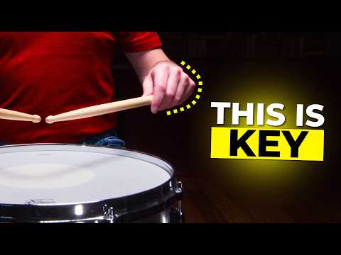 How a pro drummer ACTUALLY holds their sticks