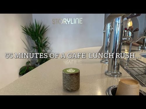 POV- Barista works a lunch rush in Central London…