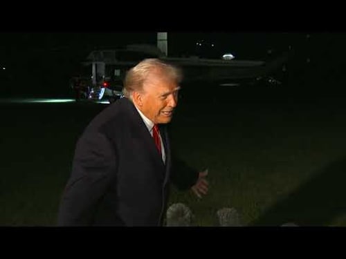Trump departs for Malaysia