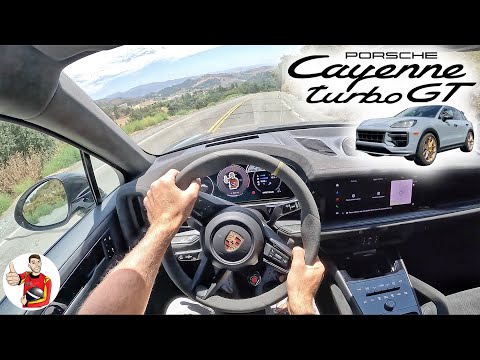 There’s No Better Driver’s SUV than the 2024 Porsche Cayenne Turbo GT (POV Drive Review)