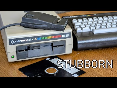I tried to save this rare floppy drive (Commodore 1551)