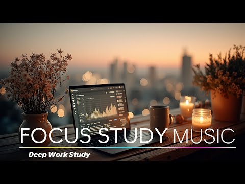 Focus Ambient Music | Cinematic Study Vibes ~ Evening Chill & Deep Concentration Zone Flow
