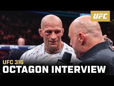 Andreas Gustafsson Octagon Interview | UFC 316