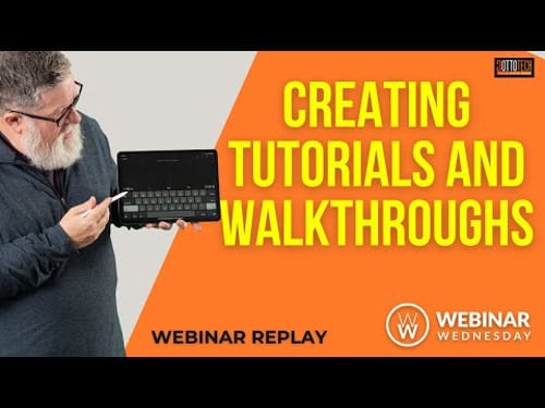 Creating Effective Tutorials and Walkthroughs: Tools and Techniques