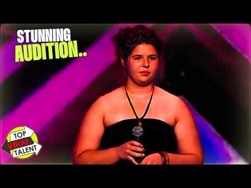 They Underestimated This Nervous 14 Year Old.. Until She Left Them Speechless! 😲🎤