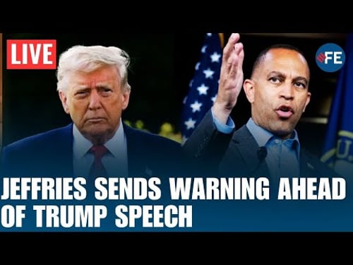 Hakeem Jeffries LIVE: Jeffries Makes Bold Appeal Ahead Of Trump’s State Of The Union Speech | Trump