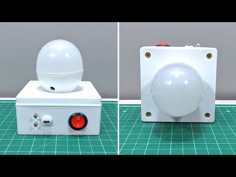 How to Make a Rechargeable Emergency LED Light | DIY Emergency LED Flashlight