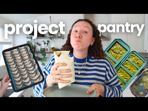 the *final* project pantry of 2025 | STOP wasting food!!