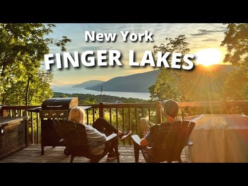Amazing sunrises, fabulous hiking and WINE. Who doesn't like those? New York Finger Lakes