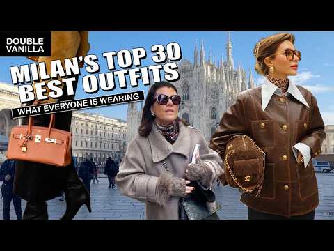 What Everyone Is Wearing in Milan - The Top 30 Milan Street Style Outfits