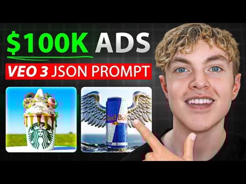 How To Create Viral $100k Ads Using GOOGLE VEO 3 Json Prompting (Secrets Revealed)