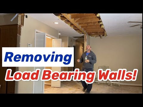 Renovation! Removing a Load Bearing Wall!!!