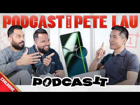 Exclusive Podcast with OnePlus Founder Pete Lau ⚡His Vision, Fixing Green Line, Gaming & More