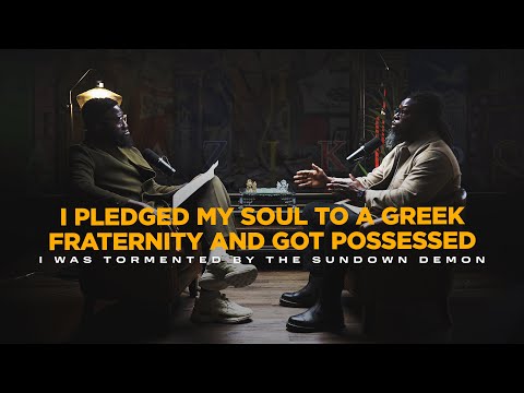 "I Pledged My Soul To a Fraternity" Tormented for Years By Demons