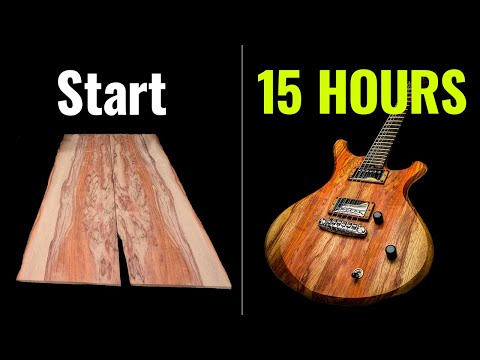 I Built this Guitar as Fast as I Could