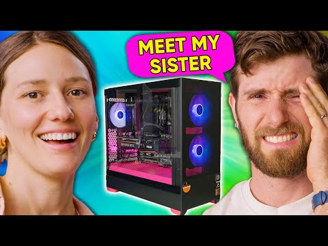 This Is So Embarrassing! - Building a PC with My Sister