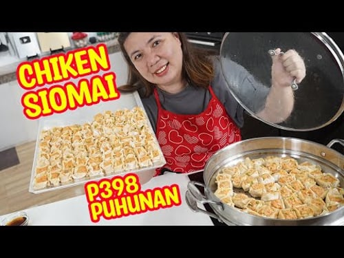 Chicken Siomai Recipe pang Negosyo