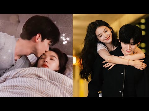 Bai Jinting and Zhang Ruonan live together, stole a kiss on set!