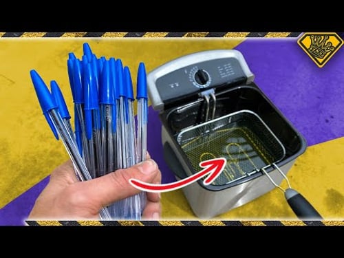 Deep Frying 50 Pens... What Could Go Wrong?