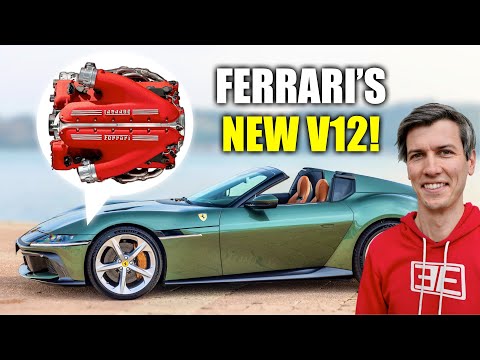 Ferrari’s Latest V12 Engine Is A Masterpiece