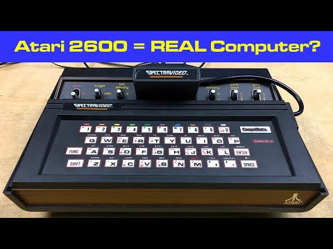 I turned my Atari 2600 into a REAL COMPUTER with a SpectraVideo CompuMate