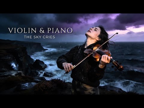 When The Sky Cries | The Most Emotional Violin & Piano Duet | Insomnia, Pain, Healing