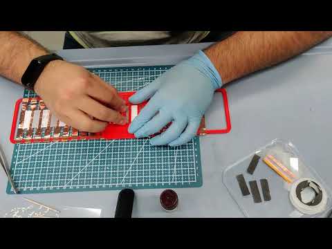 Thermoelectric generator fabrication process
