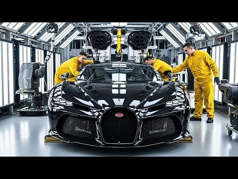 Inside the Bugatti La Voiture Noire Factory: How Engineers Build the World’s Most Expensive Hypercar