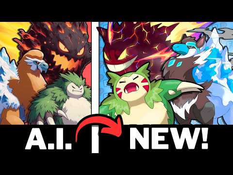 I Redesigned My AI Pokémon!