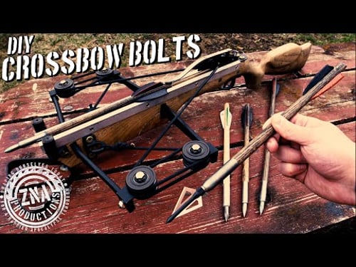 DIY "Heavy Hitter" Crossbow Bolts