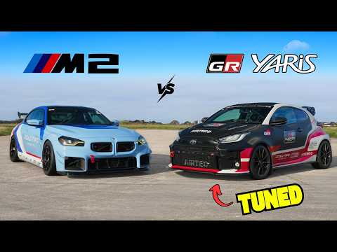 Can a Tuned GR Yaris Beat a BMW M2 on Track?