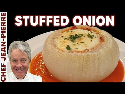 Sweet Onion Stuffed with Bolognese | Chef Jean-Pierre