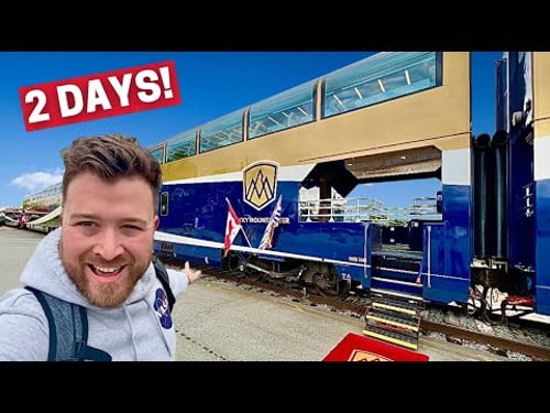 48 hrs on Luxury Rocky Mountaineer Train - Banff to Vancouver