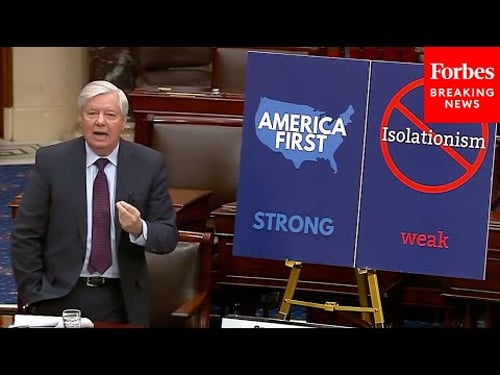 Lindsey Graham Promotes Foreign Aid, Breaks Down Difference Between 'America First' And Isolationism