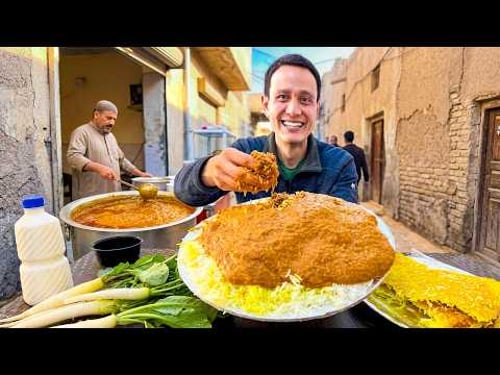 I Tried WHITE KEBABS in Iraq’s Holiest City!! (Najaf)