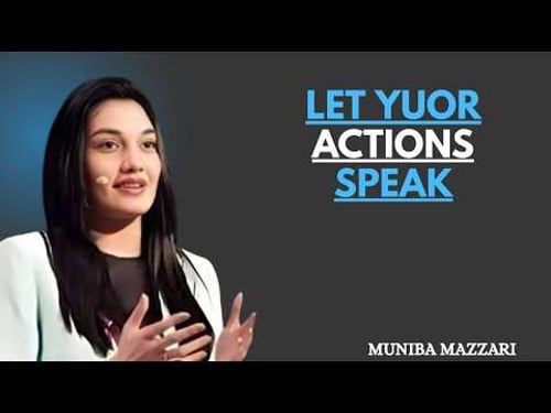 LET YOUR ACTION SPEAKS
